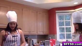 Three Stunning Women Share A Large Penis On Valentine'S Day In Hardcore Group Sex