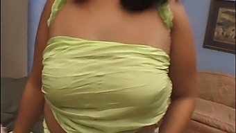 A Plump Indian Girl Auditions For Porn And Gets Covered In Semen From Two Men