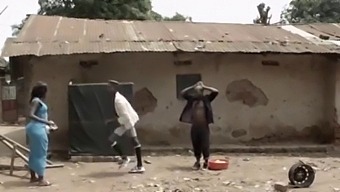 Black African Man With Big Cock