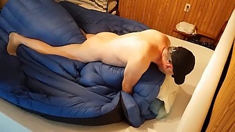Rubbing Against Feathered Companions Under The Comforter Until It'S Covered In My Semen