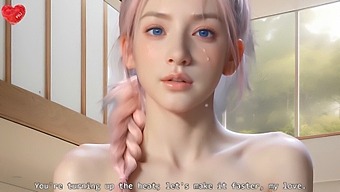 Get Ready For An Intense Pov Experience With A Cum-Covered Asian Waifu And Her Jiggling Tits In Uncensored Hyper-Realistic Hentai Joi