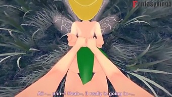 Tinker Bell And Peter Pank Have Sex With An Audience Member Present | Short Film In Full Color