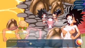 Busty Bulma And Big Natural Tits In Kame Paradise 3 Part 3