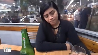 Nicoly Mattos Gets Fucked By Her Boyfriend And He Cums In Her Tight Brown Ass