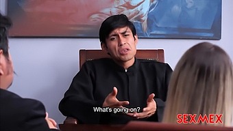 Sensual Encounter With Clergyman In X-Rated Video Featuring Kourtney Love