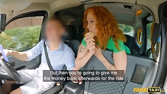 Fake Taxi Driver'S Pov: Redhead Babe With Big Tits Gets Rough Ride