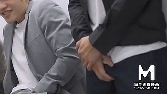 Asian Models Indulge In Hardcore Group Sex And Oral Pleasure