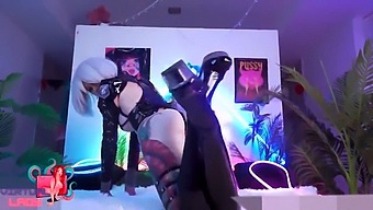 2b, A Virtual Nier Automata Lady, Craves A Massive Penis And Rides It With Insatiable Desire