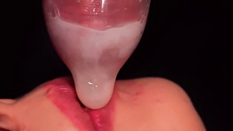 Intense Milking Mouth Action Leads To Multiple Orgasms And Condom Break