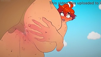 A Man Transforms Into A Woman In A Rubbish Bin And Engages In Hentai Gender-Bending Porn (2d Animated Sex)