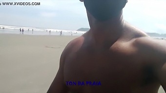 Morning Beach Stroll Of Ton