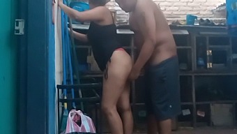I Unexpectedly Catch My Stepmother-In-Law Doing Laundry And I Can'T Help Myself From Having Sex With Her