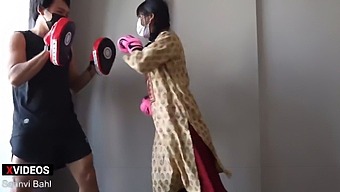 Desi Ufc Girl Punches Like A Pro In Rough College Video