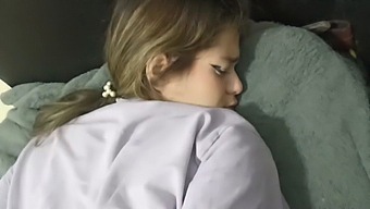 I Have Rough Anal Sex With My Attractive Young Stepsister On The Couch During A Party When Our Stepfathers Are Not Around.
