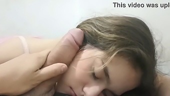 Amateur Teen Gets Deepthroated And Fucked By Stepsister