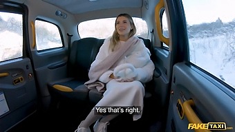 Lingerie Model Gets A Hard And Fast Ride From The Taxi Driver